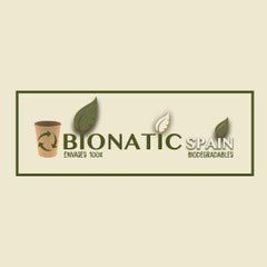 Bionatic Spain Set Envase de cartón ecológico y Bio con tapadera para ensaladas y Comidas frias y Calientes. 50uds 1000 Mililitros