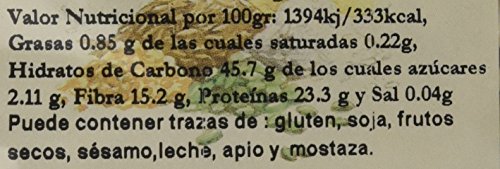 Bionsan Alubia Blanca Ecológica - 6 Bolsas de 500 gr - Total: 3000 gr