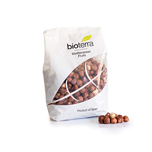 BIOTERRA Avellana Ecológica Cruda Natural Con Piel, Sin Gluten, Sin Cáscara 200g