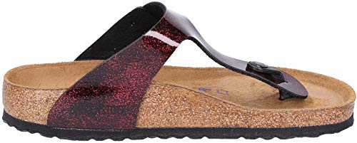 Birkenstock Schuhe Gizeh SFB Birko-Flor Weichbettung Normal iRide Strong Red (1011152) 36 Rot