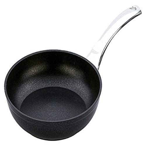 Bisetti BT-48153 - Sartén de aluminio, aluminio, negro, small