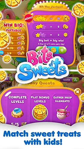 Bits of Sweets: Match 3 Puzzle