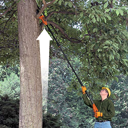 BLACK+DECKER GPC1820L20-QW - Motosierra telescópica (pértiga) a batería 18V, 2Ah, espada 20 cm