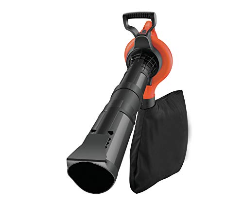 BLACK+DECKER GW3030-QS - Aspirador, soplador y triturador de hojas, 3000W, 418 Km/h