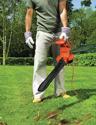 BLACK+DECKER GW3030-QS - Aspirador, soplador y triturador de hojas, 3000W, 418 Km/h