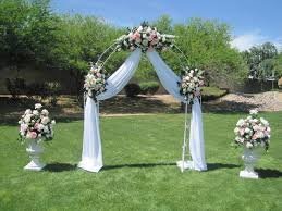 Blanco 2,4 M Metal Arco jardín cenador Planta Rosa Escalada Arco decoración Fiesta de Boda