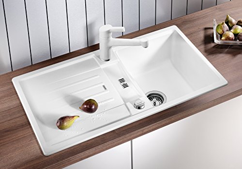 BLANCO LEXA 45 S - Fregadero (Blanco, 1 senos, 340 x 420 mm, 19 cm)