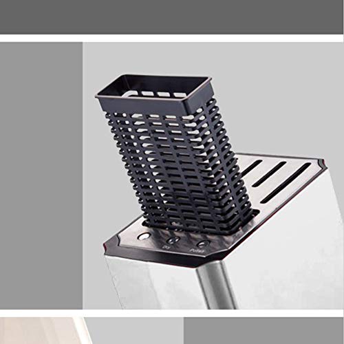 Bloque de cuchillos, Portacuchillas inteligente Desinfección Automática Afilado Eléctrico Portacuchillos de cocina Rayos ultravioleta de un clic Esterilización y secado por calentamiento