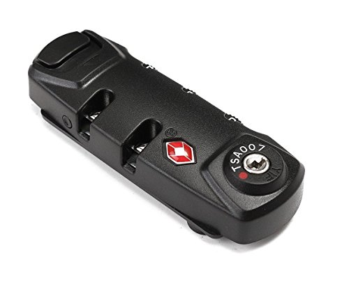 BlueBeach® TSA Candado de viaje para Maletín Seguridad para el equipaje 3 dígitos Combinación Número Candado