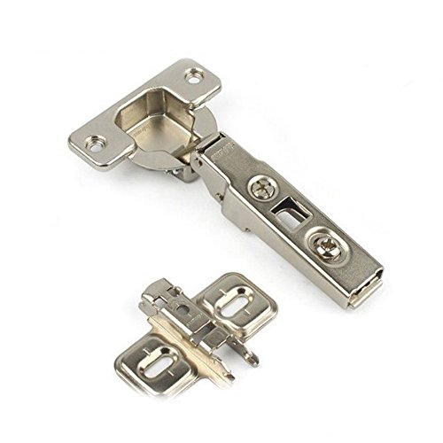 Blum Clip Top 100 Grado Superposición Completa de Bisagras Estándar 71M2550 sin BLUMOTION Bisagra para Puerta de Empotrado Muebles Armarios de Cocina Totalmente Solapado Hecho en Austria Juego de 2