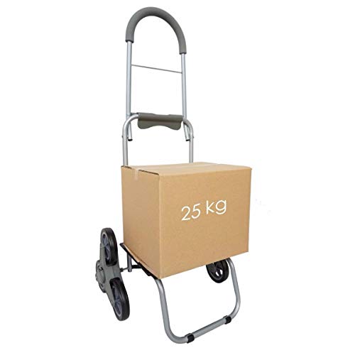 Bo Time BTBC-SP-09P-S - Carro de la Compra con 6 Ruedas (Doble Uso, Capacidad 40 L), Multicolor