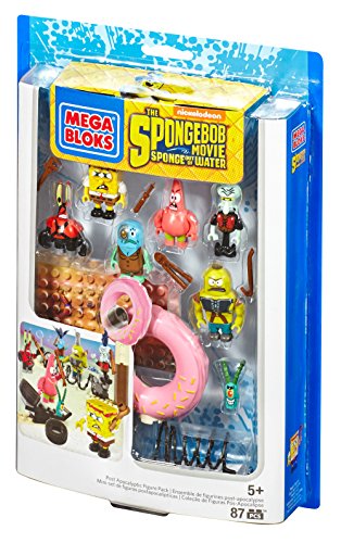 Bob Esponja - Set Personajes de la película (Mattel CND26)