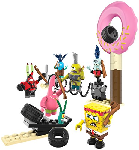 Bob Esponja - Set Personajes de la película (Mattel CND26)