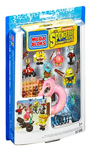 Bob Esponja - Set Personajes de la película (Mattel CND26)