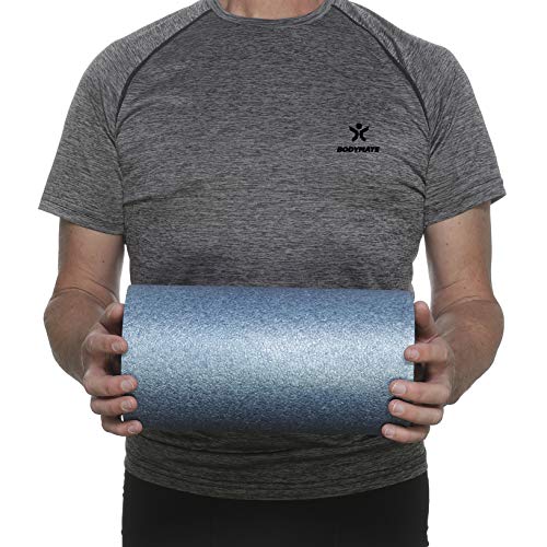 BODYMATE Rodillo Standard para Tejido fascial | Dureza Media | Longitud 30 cm diámetro 15 cm | con Libro electrónico Gratuito | Rodillo miofascial Profesional