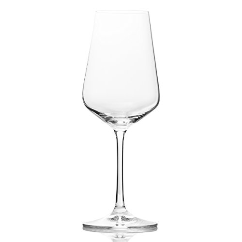 Bohemia Cristal Sandra - Copa de vino (6 unidades, en caja de regalo), capacidad de 350 mililitro, talla única