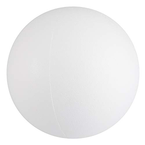 Bola de espuma de poliestireno, 2 piezas, Ø 30cm