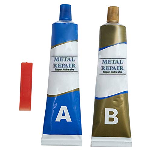 BOLANA - Pegamento líquido para reparación de Metales de Alta Temperatura, 100 g, A+B