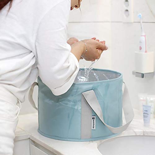 Bolsa De Almacenamiento Para Viajes, Cubeta Plegable Portátil, Viajes Al Aire Libre, Bolso De Burbujas Grandes, Ropa De Viaje, Lavamanos, Bolsa De Cubo De Lavado
