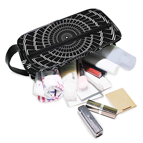 Bolsa de Aseo portátil de Viaje, Bolsa de Maquillaje, multifunción, Bolsa de Almacenamiento, Bolsa de Lona para Mujeres y niñas, de la Marca Whirlpool