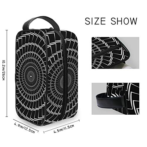 Bolsa de Aseo portátil de Viaje, Bolsa de Maquillaje, multifunción, Bolsa de Almacenamiento, Bolsa de Lona para Mujeres y niñas, de la Marca Whirlpool
