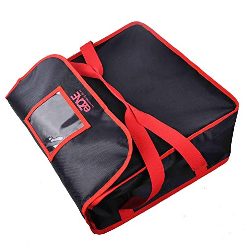 Bolsa de Entrega de Pizza Totalmente aislada de Calidad Profesional Resistente de 18 Pulgadas 18 Pulgadas 8.5 Pulgadas