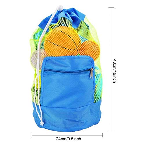 Bolsa de Juguetes de Playa, Bolsa de Playa de Malla para Juguetes de Arena Mochila de Playa para niños Nadar y Piscina Bolsa de Playa XL Grande para Vacaciones Familiares