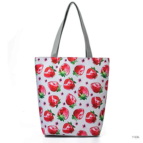 Bolsa De La Compra 1 Uds, Bolso De Playa, Bolso De Mujer, Bolso De Hombro Con Estampado De Mariposa, Bolsos De Lona Para Mujer, Bolsos De Compras Individuales, Bolso De Mano Floral, Bolsa De Almacen