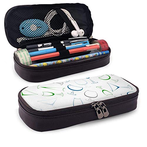 Bolsa de Lápiz，Estuche de lápices de Gran Capacidad Estuche Escolar de Gran Capacidad Copas de cóctel