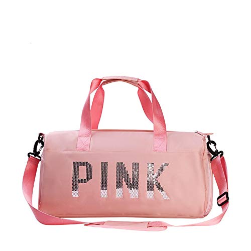 Bolsa De NatacióN Seca Y HúMeda Separada A Prueba De Agua con Bolsa De Almacenamiento De Entrenamiento De PosicióN De Calzado Bolsa De Gimnasio para Deportes De Yoga 46 * 22 * 24 Pink