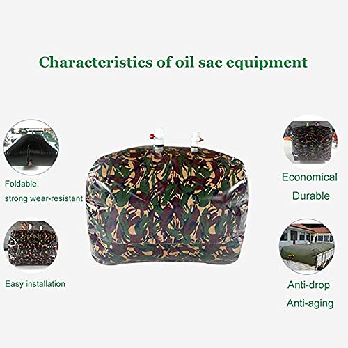 Bolsa de vejiga de aceite suave, tanque de combustible plegable portátil, contenedor de aceite de gasolina de gran capacidad para motocicletas, automóviles, bolsa de aceite duradera de PVC grueso para