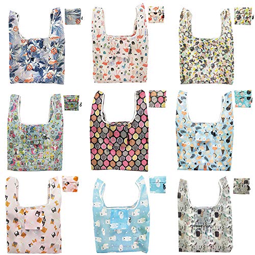Bolsa Ecológica 2 Piezas Bolsa Plegable Bolsa De Compras De Nailon Bolsa Plegable Bolsa Reutilizable Bolsa Ecológica Grande Bolsa De Comestibles Bolsa Ecológica Bolsa De Almacenamiento Bolsa De Almac