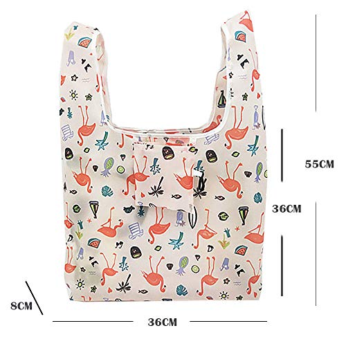 Bolsa Ecológica 2 Piezas Bolsa Plegable Bolsa De Compras De Nailon Bolsa Plegable Bolsa Reutilizable Bolsa Ecológica Grande Bolsa De Comestibles Bolsa Ecológica Bolsa De Almacenamiento Bolsa De Almac
