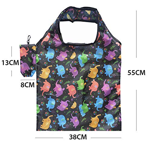 Bolsa Ecológica 2 Piezas Bolsa Plegable Bolsa De Compras De Nailon Bolsa Plegable Bolsa Reutilizable Bolsa Ecológica Grande Bolsa De Supermercado Bolsa Amigable Bolsa De Almacenamiento Bolsa De Almac