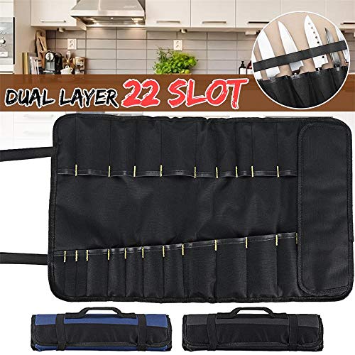 Bolsa Herramientas Con 22 Bolsillos Portátil Tote Almacenamiento Llave Plegable Bolsa Alicates Para Reparadores Chef