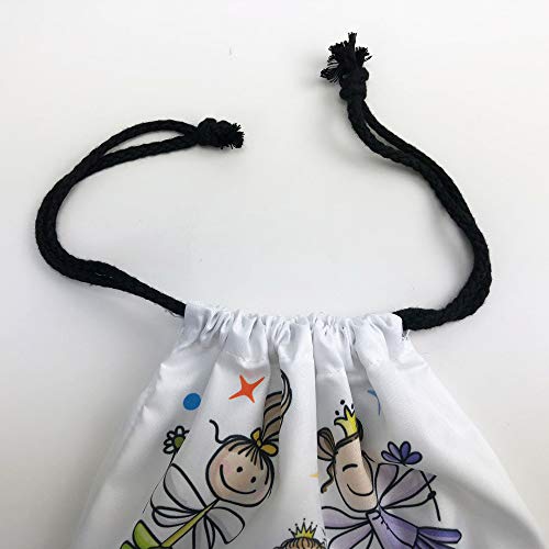 Bolsa Merienda Unicornio Personalizada con Nombre/Curso | Vuelta al Cole Niña/o | Varios Diseños