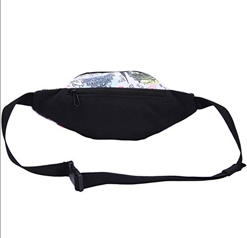 Bolsa náutica Fanny Pack,Marina patrón rayas correr viaje deportes bolsas