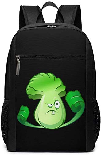 Bolsa para Laptop Plants Vs. Zombies Bonk Choy Bags Durable Shoulders Bag For Outdoor Unisex