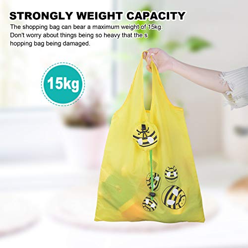 Bolsas reutilizables para comestibles, bolsas de compras reutilizables para comestibles, grandes bolsas de 15 kg, plegables, resistentes a las roturas y al agua.