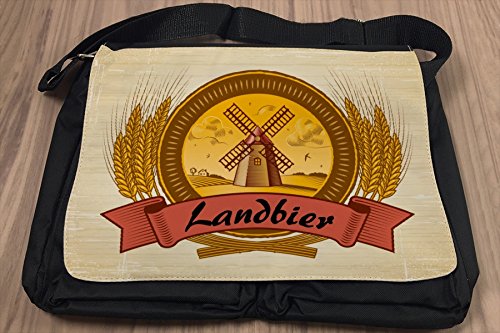 Bolso Bandolera Diversión Nostálgica Molino trigo impreso