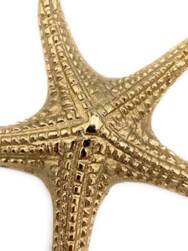 Boltze estrella de mar oro 2 unidades 18 y 11 cm Alu Trend Style para decoración