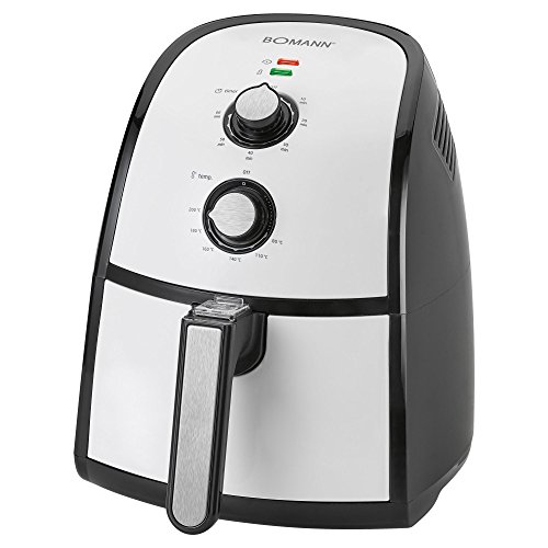 Bomann Freidora sin Aceite por Aire Caliente, Capacidad 2,2 L, Gris y Negro, 265 x 335 x 315 mm