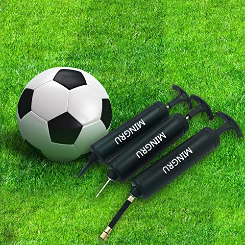 Bomba de bola para baloncesto, fútbol, voleibol, rugby, pelota de waterpolo y otros inflables Bomba de aire, agujas y boquillas incluidas