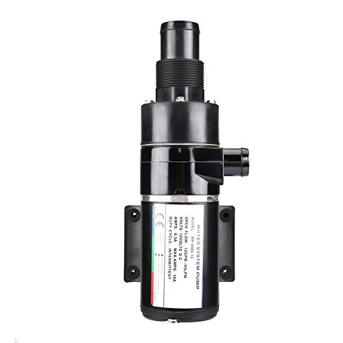Bombas de agua sucia Qiilu Bomba sumergible de drenaje 18590-2092 bis 2300 l/h salida para RV Yacht USCG 183.410 e ISO 8846