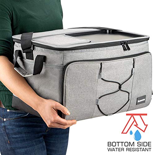 bomoe Nevera portátil IceBreezer KT43 - Bolsa térmica Comida y Bebida - Aprox. 43x32x28 cm - 38 litros - Nevera Coche - Bolsa Porta Alimentos isotérmica