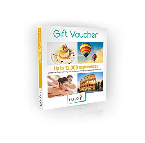 Bono de regalo de 200 £ de Buyagift: elija entre una amplia selección de experiencias, incluyendo escapadas de hotel, increíbles días de salida, emocionantes aventuras y mucho más