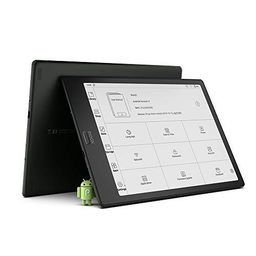 BOOX Note2 10.3" e-Book Tablet, Toque con Pluma Luz Integrada, Android 9.0 E-Ink 64GB, 4300mAh OTG BT WiFi
