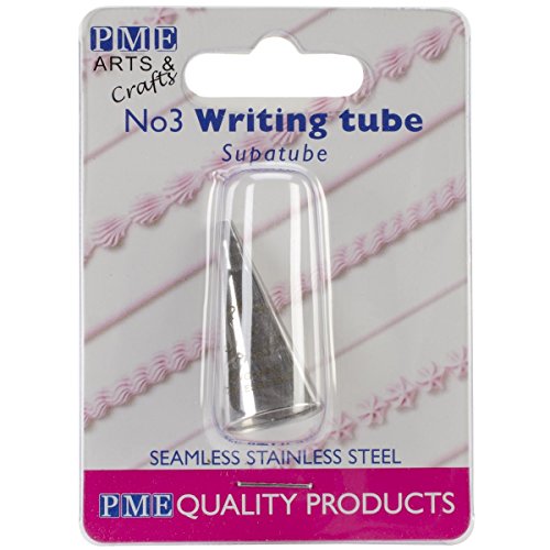 Boquilla para Escribir Supatubo de Acero Inoxidable sin Soldaduras PME Nº 3
