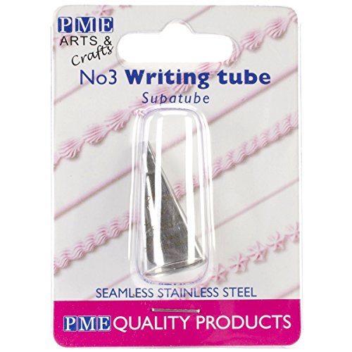 Boquilla para Escribir Supatubo de Acero Inoxidable sin Soldaduras PME Nº 3