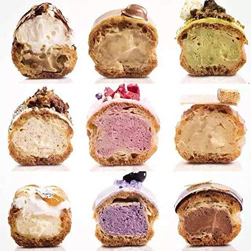 Boquillas para manga pastelera Herramientas 4pcs Eclairs soplo de la boquilla del inyector de la magdalena de pastelería Jeringa Crema de tuberías Tip kit de los inyectores de la torta Postre Equipo d